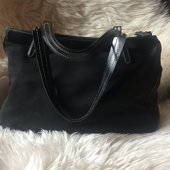 Tod’s Canvas and Leather Tote Bag - Picture 3 of 16